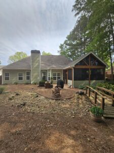 painted small home in Senoia